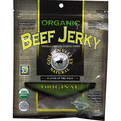 Golden Valley Natural Organic Beef Jerky Original - 3 oz