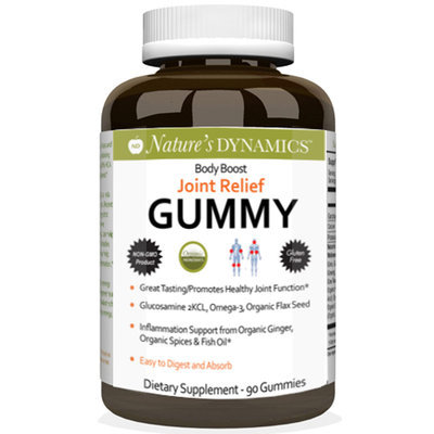Natures Dynamics Body Boost Joint Relief Gummy-60-Gummies