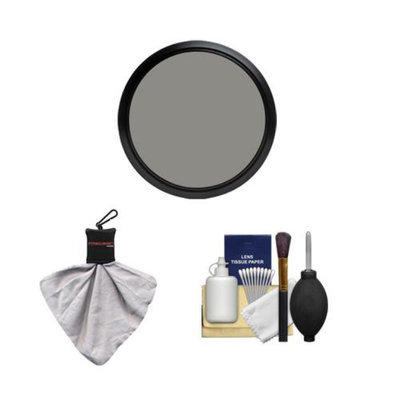 Precision Design 77mm Variable NDX Neutral Density Filter with Cleaning Kit for Canon, Nikon, Sony, Olympus & Pentax Lenses