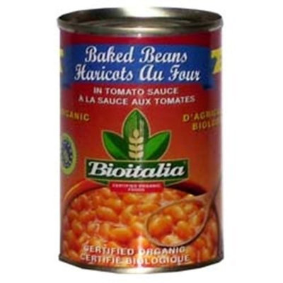 Bioitalia Baked Beans, 14.8000-Ounce (Pack of 12)