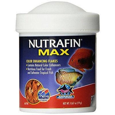 Nutrafin Max Color Enhancing Flakes, 0.67-Ounce