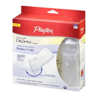 Playtex Drop-Ins System Nurser Bottles with Slow Flow Nipples