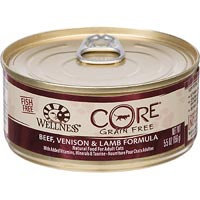 Wellness CORE Beef, Venison & Lamb Canned Cat Food, 5.5 oz.
