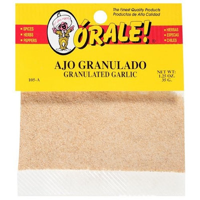 Orale Granulated Garlic, 1.25 oz