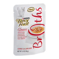 Fancy Feast® Wet Cat Food With Tuna, Anchovies & Whitefish In A Decadent Silky Broth