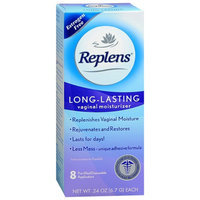 Replens Long-Lasting Vaginal Moisturizer Applicators 8 Pack