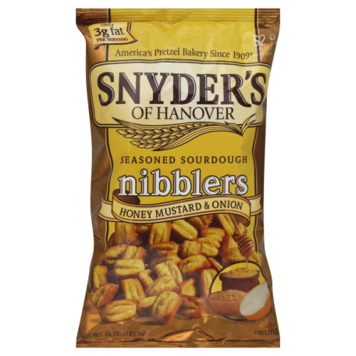 Snyder's Of Hanover Nibblers Honey Mustard & Onion