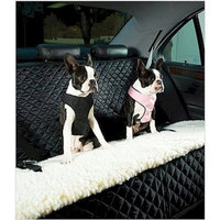 Snoozer Full Bench Lookout Perch Pet Car Seat, Khaki