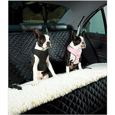 Snoozer Full Bench Lookout Perch Pet Car Seat, Khaki