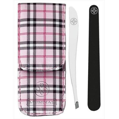 Mundial Bc-402 De Cuidado Pessoal Kit Includes Slanted Edge Tweezers Nail File & Pouch