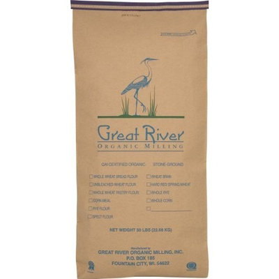 Great River Organic Milling Organic Whole Grains Hulled Millet, 50-Pounds