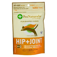 Pet Naturals Chicken Liver Hip + Joint Fun-Shaped Chews for Cats