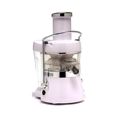 Tristar Fusion Juicer w/ Booster Blender & Book Bundle (White) + Robert Rose The Smoothi