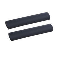 Soozier Massage 25 Half Round Bolster Pillow - TWO PACK - Black