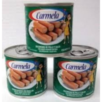 Carmela Vienna Sausages / Salchichas Carmela Vienna Sausages Carmela / Salchichas Carmela (Pack 3)