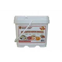 SurvivalCaveFood SCFENTREE60 Homestyle Quick Entrees meal bucket, 60 svg