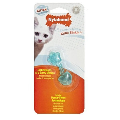 Nylabone Kitten Chew 'n Teethe Kitty Binkie