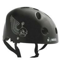 Boneshieldz Youth Bomber Helmet - Black