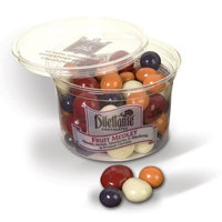 Chocolate Covered Fruit Medley Dragées - 14oz Tub - by Dilettante (2 Pack)