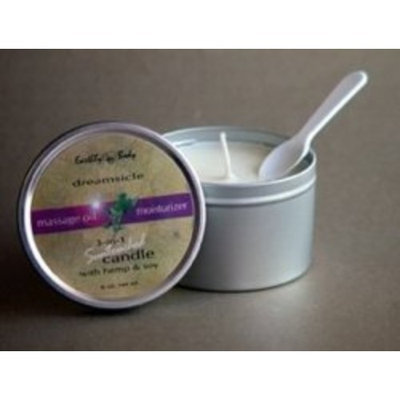 Earthly Body 3-in-1 Suntouched Body Massage Candle Dreamsicle 6oz