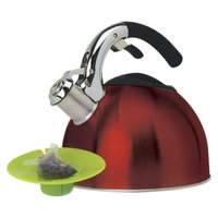 Primula Whistling Tea Kettle - Red