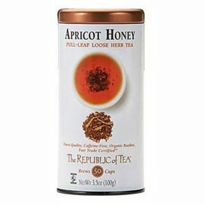 The Republic Of Tea Apricot Honey Red Tea Full-Leaf, 3.5 Ounces/50-60 Cups