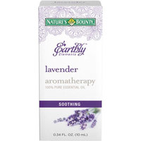 Nature's Bounty Earthly Elements Aromatherapy Lavender 100% Pure Essential Oil, 0.34 fl oz