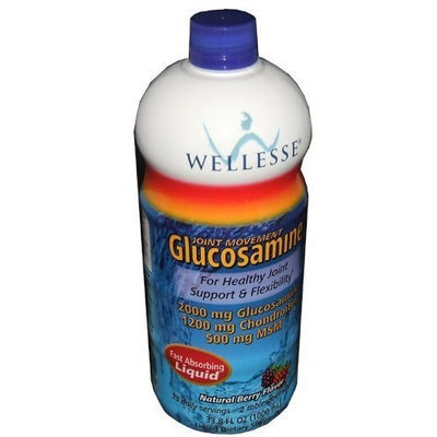 Wellesse Joint Movement Glucosamine With Chondroitin & Msm 33.8 fl oz (1000 ml)