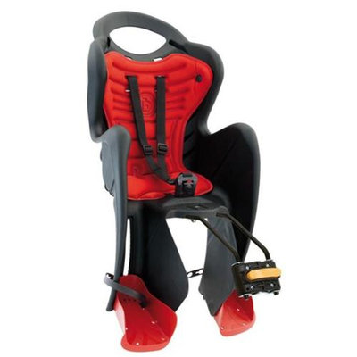 Mamma Cangura Mr. Fox Standard - Rear Child Bicycle Carrier - Black