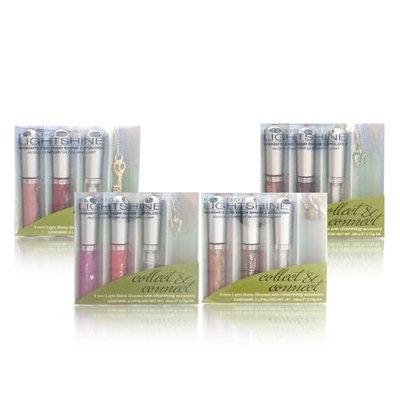 Prestige Cosmetics Prestige Lightshine Lipgloss Minis + Accessory (Abaco-Ibiza-Cabo)