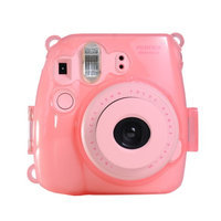 Colorful Plastic Protect Case for Fujifilm Instax Mini 8 Polaroid Camera Pink