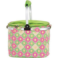 Picnic Plus Shelby Collapsible Market Tote Green Gazebo