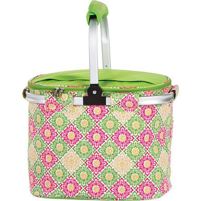 Picnic Plus Shelby Collapsible Market Tote Green Gazebo