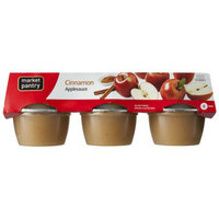 Market Pantry Applesauce Cinnamon 24-oz. 6-pk.