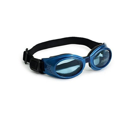 Doggles DGORMD04 Medium Originalz - Metallic Blue Frame - Blue Lens