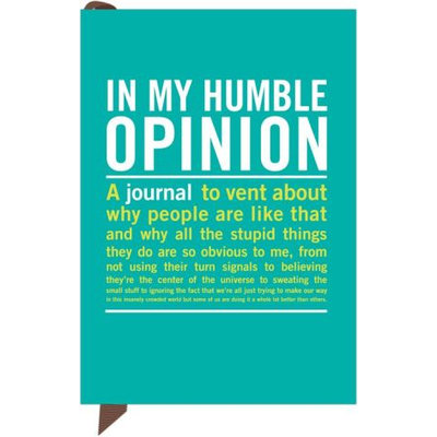 Mini Inner Truth In My Humble Opinion Journal by Knock Knock