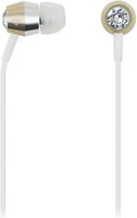 Incipio Technologies Kate Spade New York - Earbud Headphones - Crystal/gold/silver/white