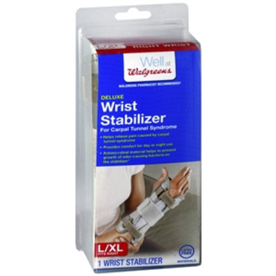 Walgreens Deluxe Right Wrist Stabilizer, Large/XL, 1 ea