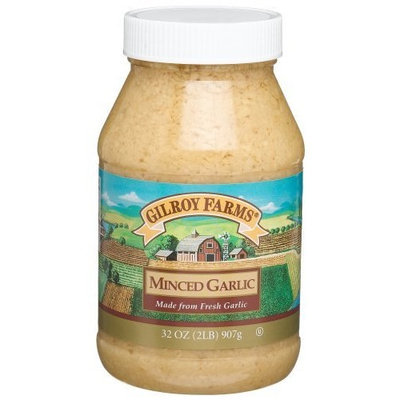 McCormick Gilroy Farms Minced Garlic in Soybean Oil, 32-Ounce Plastic Jars (Pack of 2)