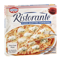 Dr. Oetker Ristorante Thin Crust Pizza Quattro Formaggi