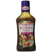 Kraft Salad Dressing Balsamic Vinaigrette Salad Dressing & Marinade, 16 FL OZ (Pack of 6)