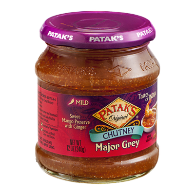 Patak's Tastes Of India Chutney Major Grey
