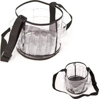 Just Case Usa Inc. BLACK PRO MAKEUP TRAIN CASE w/ DIVIDERS