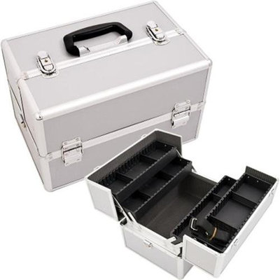 Just Case Usa Inc. Justcase SH5004PPSL Silver Pro Beauty Case