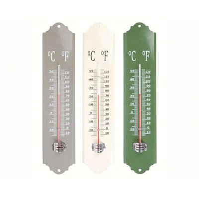 Best For Birds BFBEL026 Metal Thermometer Assorted Colors