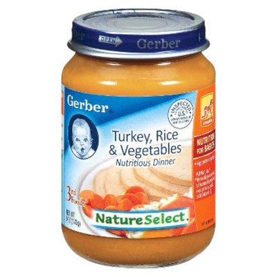 Gerber® 3rd Foods Turkey Rice and Garden Vegetables Dinner