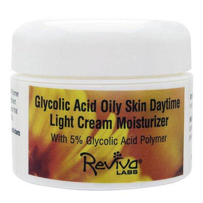 Frontier Reviva Labs Glycolic Acid Oily Skin Daytime Light Cream Moisturizer