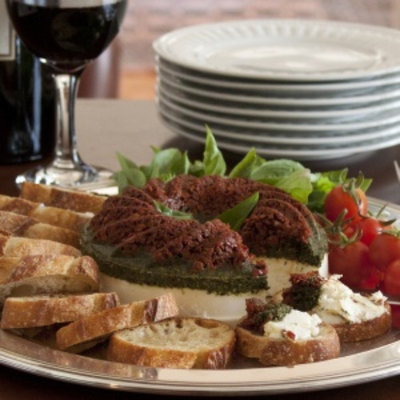 Alder Creek Gifts Pesto Dried Tomato Torta, 1 ea