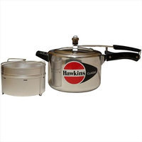Hawkins B41 Classic Aluminum Pressure Cooker with Separator - 6.5 Litres