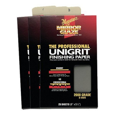 Meguiar's Meguiars S1525 1500 Unigrit Finishing Paper